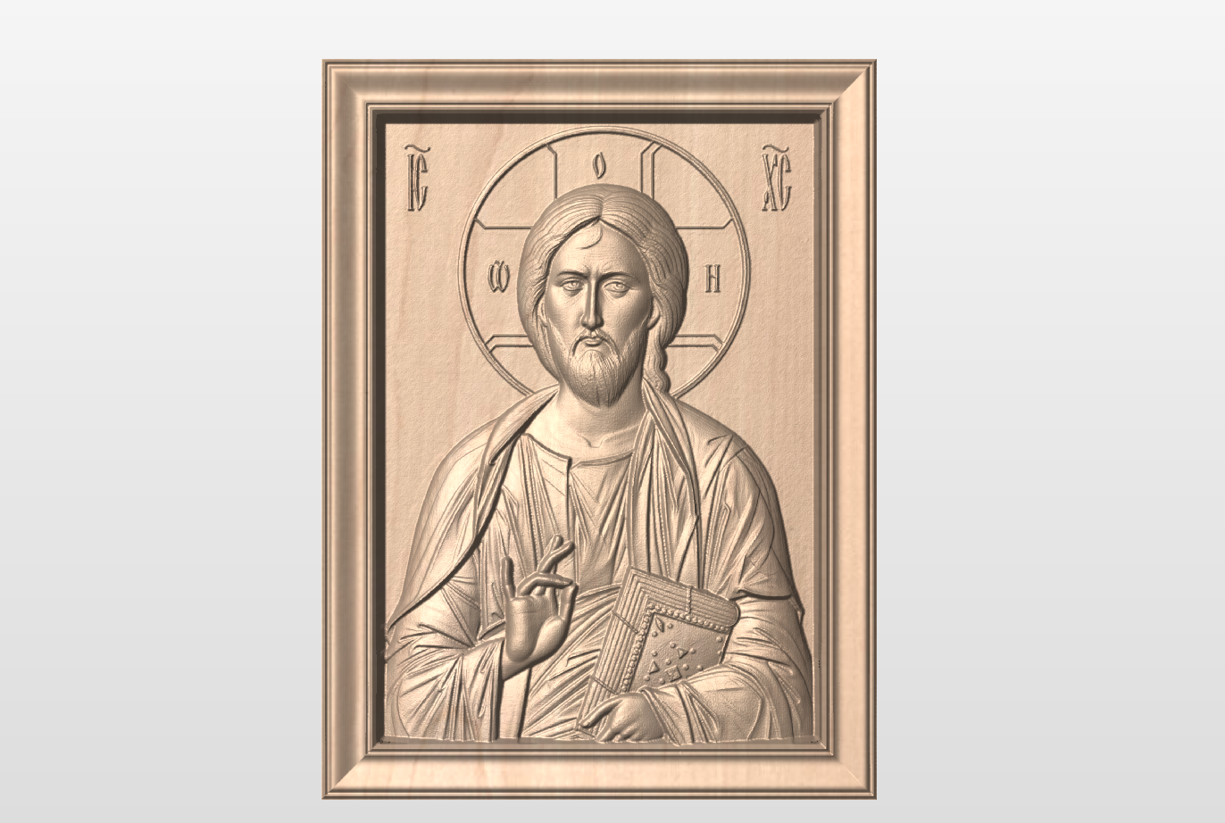 Iisus Hristos Pantocrator STL