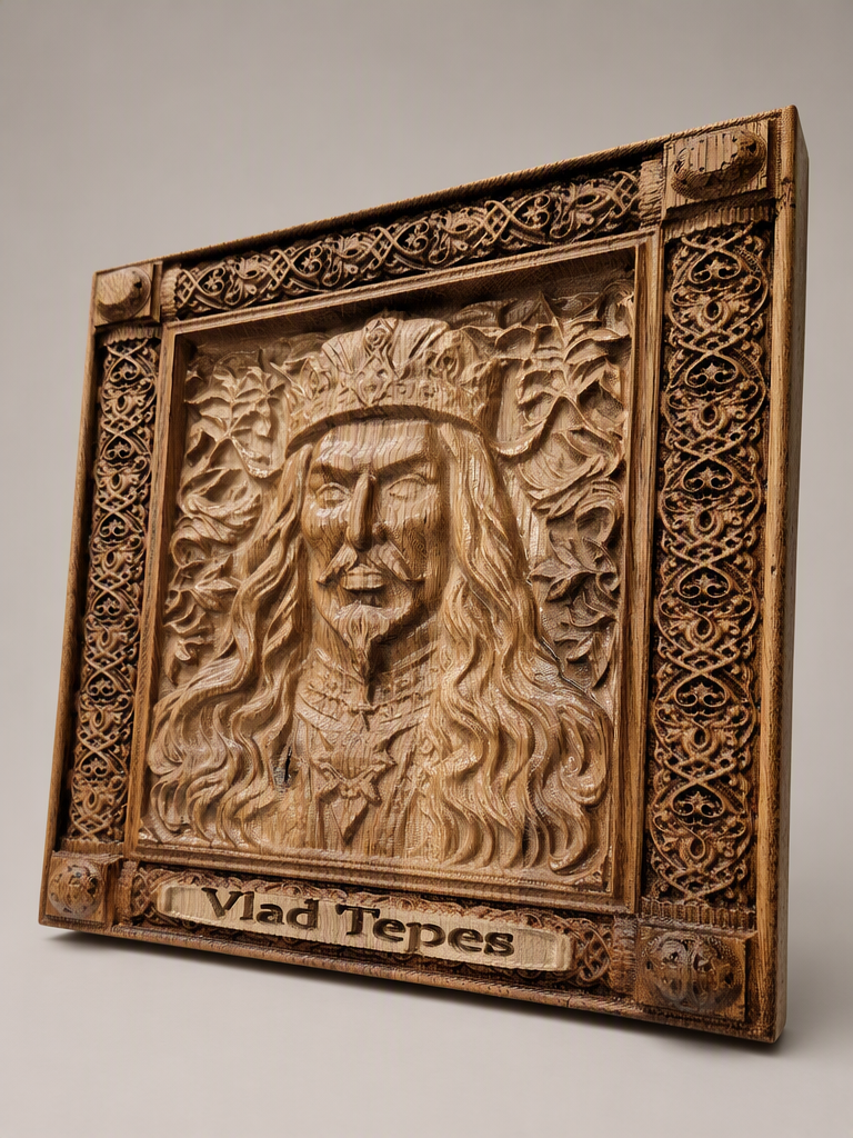 Painting Vlad the Impaler