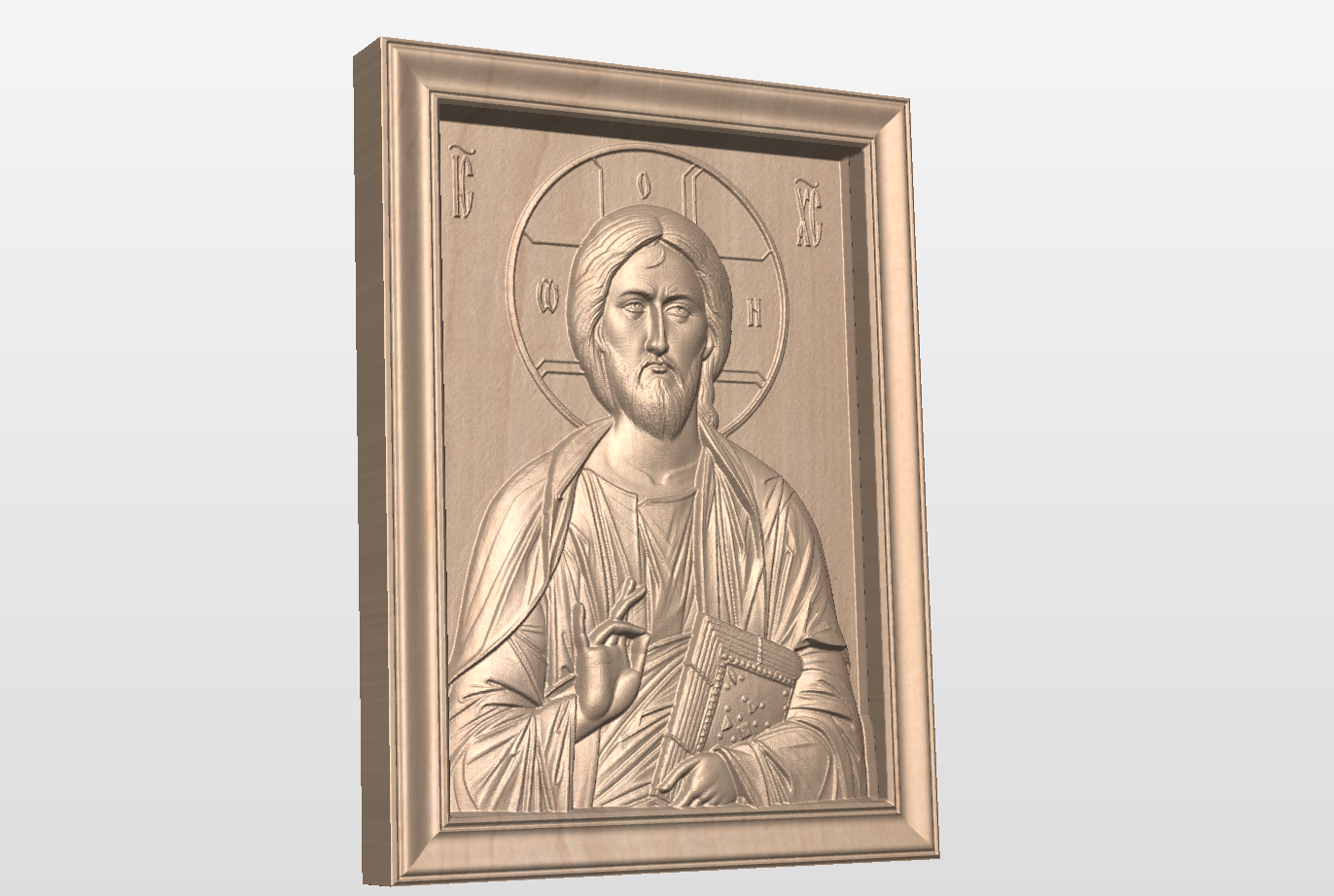 Iisus Hristos Pantocrator STL