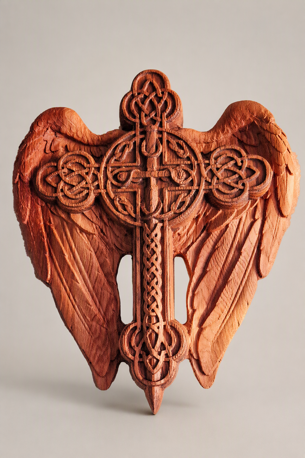 Sculptura Cruce cu aripi