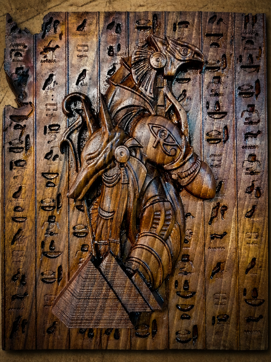 Egyptian-themed painting