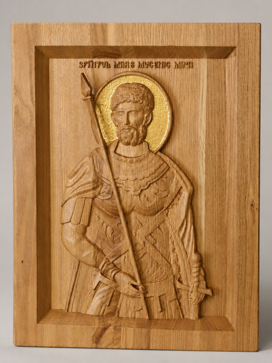 Icon of the Holy Great Martyr Mina