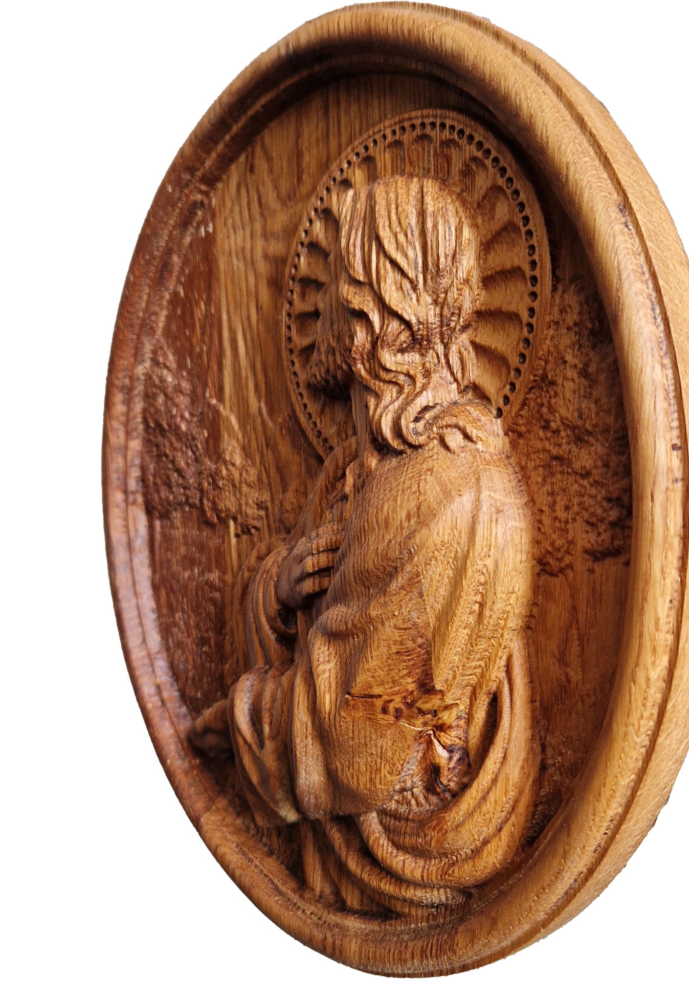 Icoana sculptata Iisus